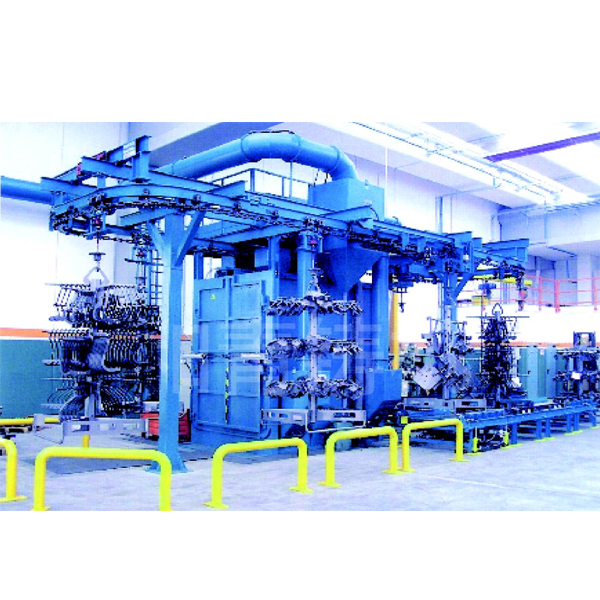 Q38/48/58 series of suspension type shot blasting machine